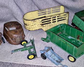 Vintage toy parts