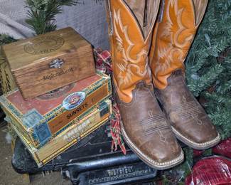 Ariana "Tombstone"western boot sz. 9EE.