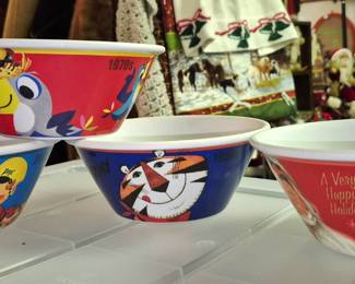 4 pcs. Kellogg's 100th anniversary cereal bowl set