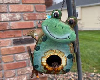 ONE OF HAZEL’S TREASURED FROGS