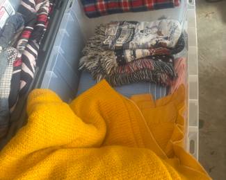 Lots of blankets