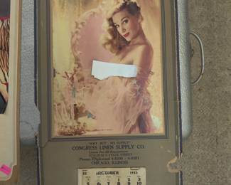1950s nudie calendar