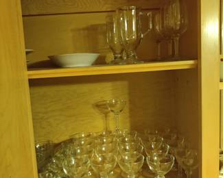 Vintage glassware