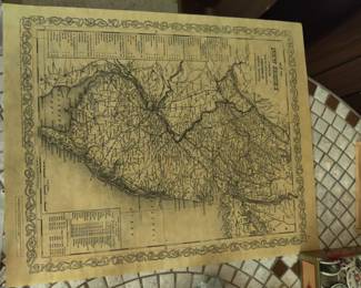 Vintage map