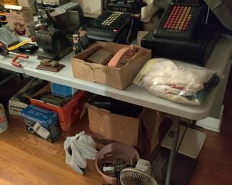 vintage electronics and tools
