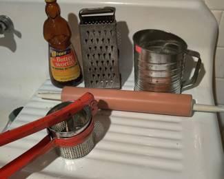 Vintage kitchen gadgets