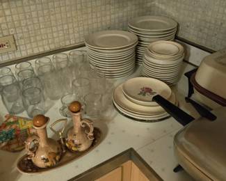 Vintage dishes