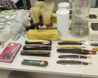  Antique razors