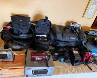 Vintage & Current Cameras & Video