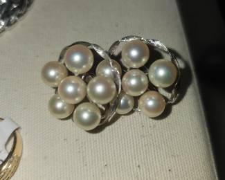 18kt and pearls