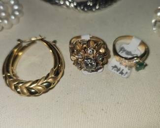 14kt and diamond jewelry