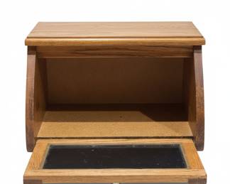 Cornwall Wood Bread Box