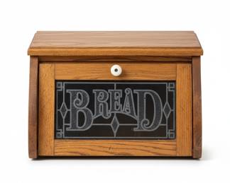 Cornwall Wood Bread Box
