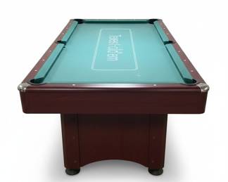 6' Pool Table, Balls, Cues, Rack & Texas Hold 'Em Tabletop