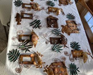 Assortment boardwalk art show wall plates