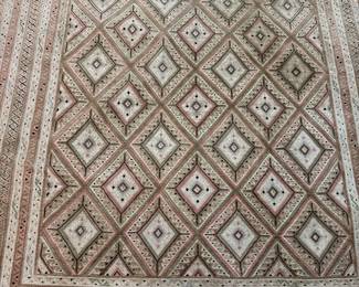 Hand knotted rug
