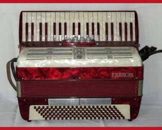 Very Nice Francini Accordion; Comes with Case