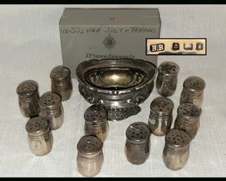 Sterling Mini Salt and Peppers 