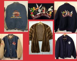 Disney Jackets and a Mink Stole
