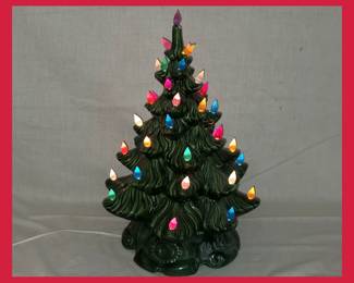 Classic Ceramic Christmas Tree