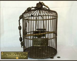 Very Nice Birdcage Made in Bombay