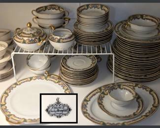 Charles Ahrenfeldt Limoges Dish Set