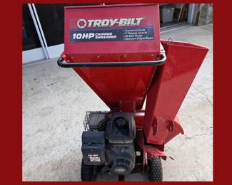 Troybuilt Chipper Shredder