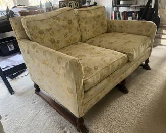 $150 C. 1940s love seat; great condition