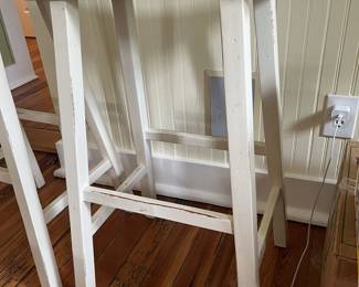 $100 Pair of Pottery Barn bar stools; approx. 31" high