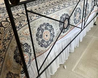 $250 Charles P. Rogers king bed frame
