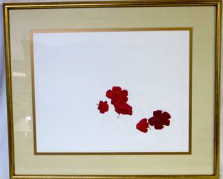 Ed Morgan Embossed Print "Hibiscus" 6/20