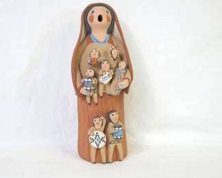 D. Lucero Jemez 7 children Veil Storyteller