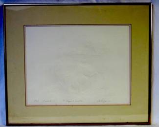 Ed Morgan Embossed Print #302 "Enchantment"