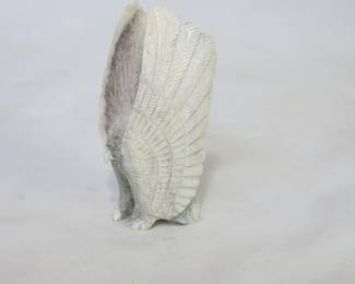 Elfina Hustito Zuni Carved Antler Eagle Fetish