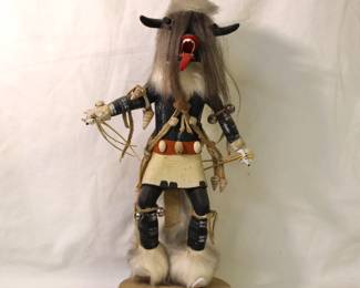 Danny F Kachina Black Ogre