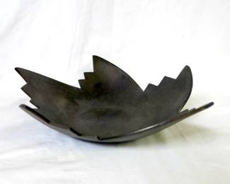 Angie Yazzie Taos Pueblo Black Micaceous Bowl