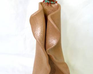 Dawning Pollen Shorty Taos Pueblo Micaceous Pottery Figure