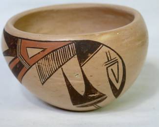 Antique Hopi Polychrome Bowl