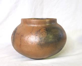 Bernadette Track Taos Pueblo Horse Hair Micaceous Pot