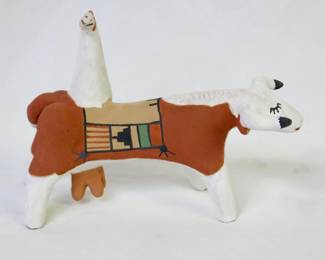 Clifford Kim Fragua Cow with Bird Storyteller