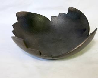 Angie Yazzie Taos Pueblo Black Micaceous Bowl