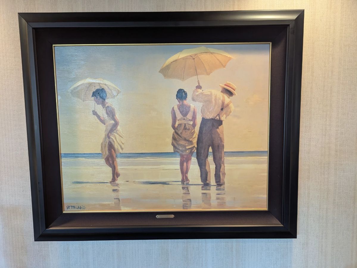 Welcome/entry way Art by Jack Vettriano