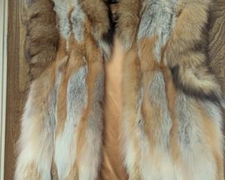 Olga fur Vest - perfect the winter or the slopes!