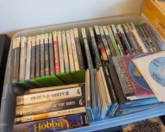 Xbox games. there is an Xbox One game console!