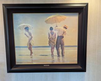 Welcome/entry way Art by Jack Vettriano