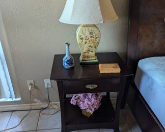 Night stand in master bedroom