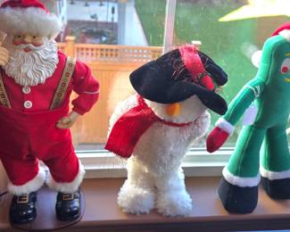 Vintage Rockin Santa!