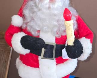 Vintage animated Santa