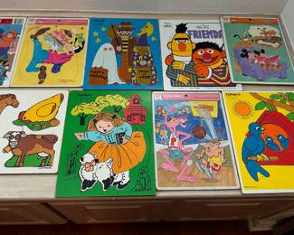 Vintage children’s puzzles