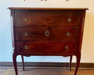Gorgeous 19th Century 3 Drawer Chest